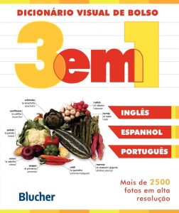 dicionário visual de bolso 3 em 1: inglês/espanhol/português