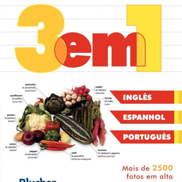 dicionário visual de bolso 3 em 1: inglês/espanhol/português